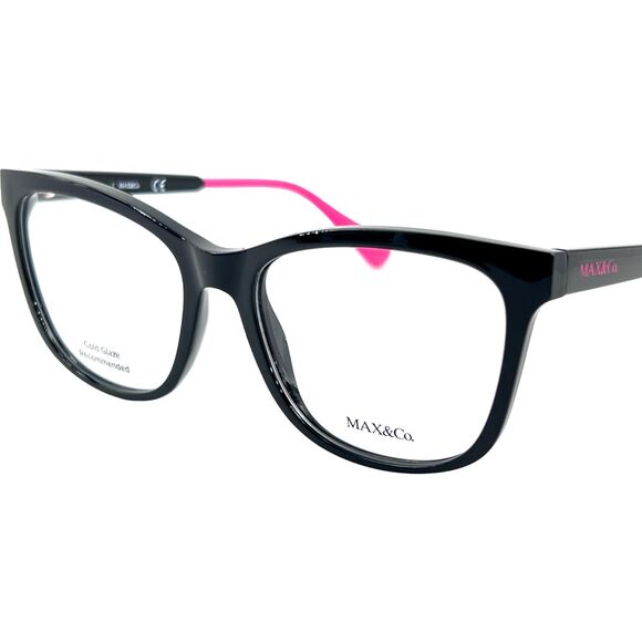 Max & Co MO5040 Womens Eyeglass Frame Shiny Black - Picture 3 of 5